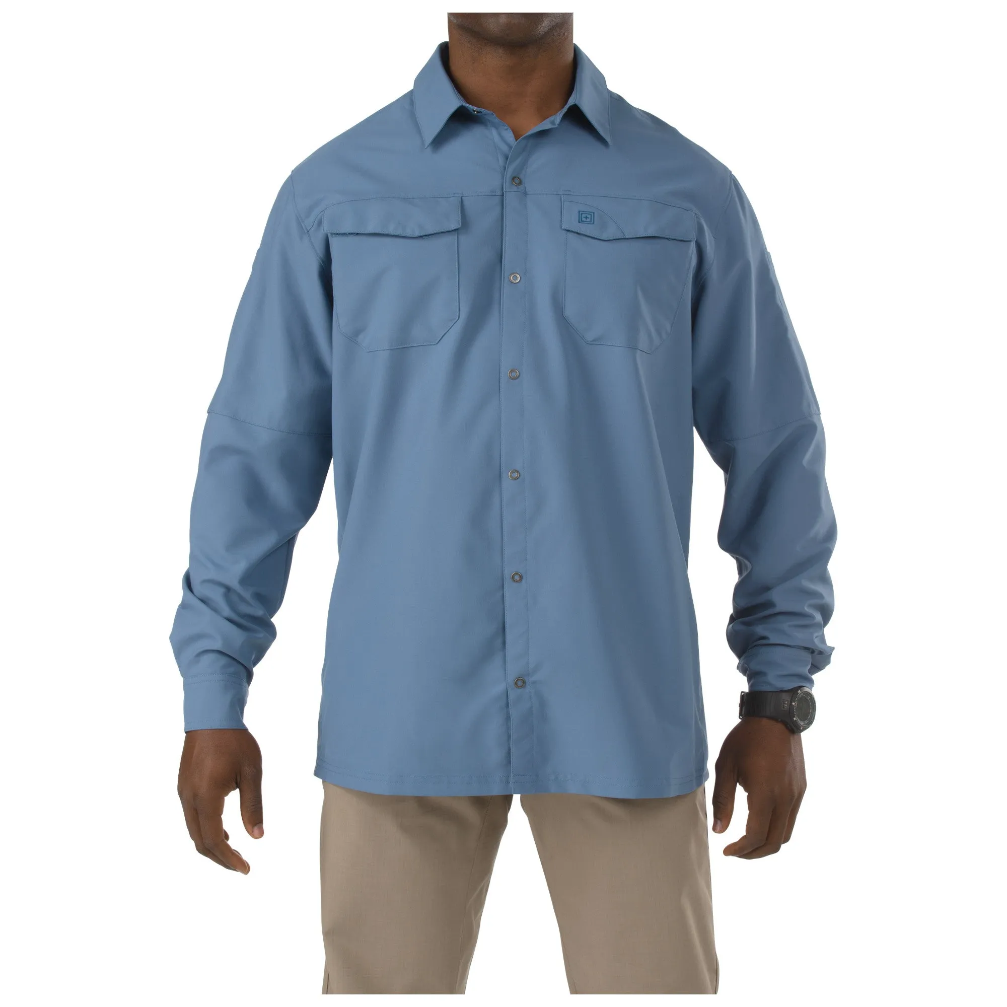 5.11 Mens Freedom Flex Long Sleeve Button Down Shirt