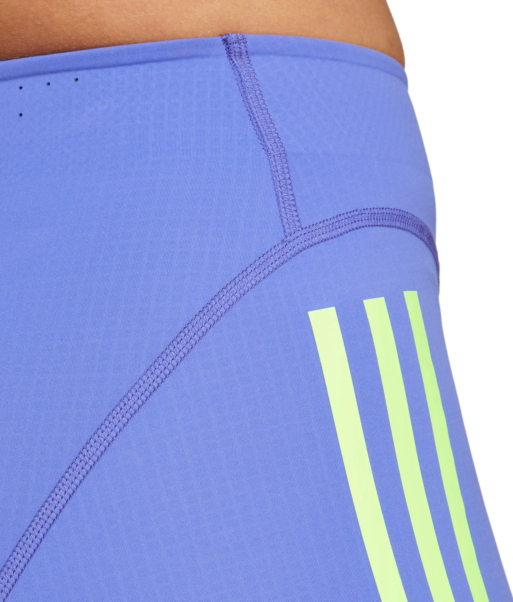 adidas Adizero Promo Womens Short Running Tights - Blue