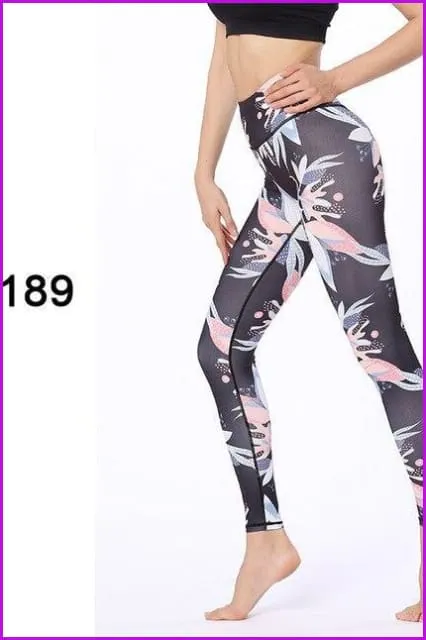 Athletic Sport Gym Leggings Yoga Pants DE129