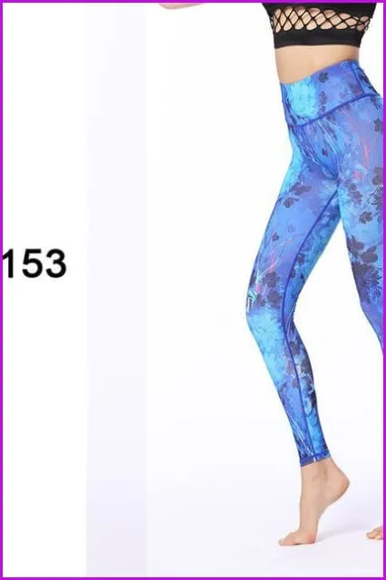 Athletic Sport Gym Leggings Yoga Pants DE129