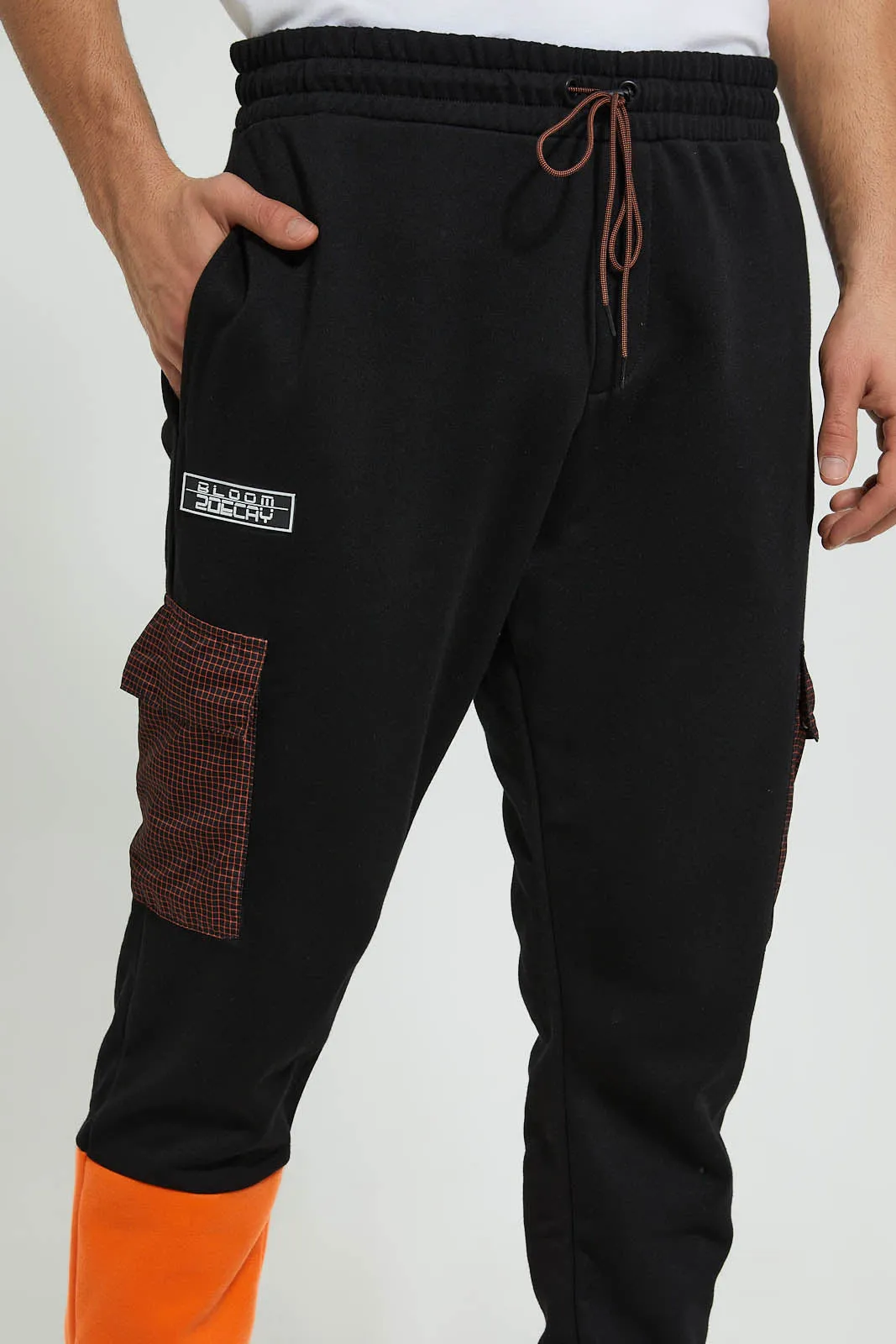 Black Cargo Jogger