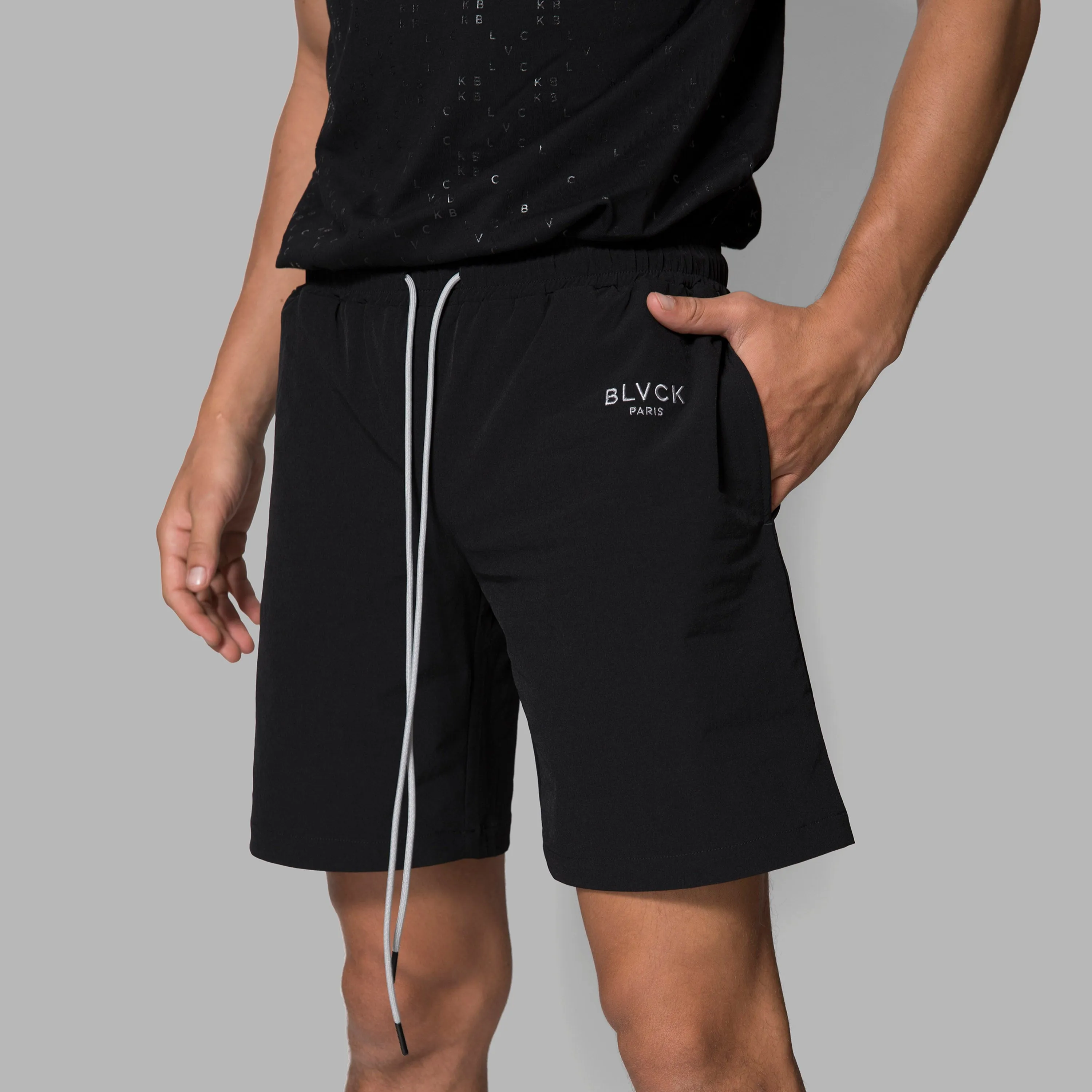 Blvck Track Shorts