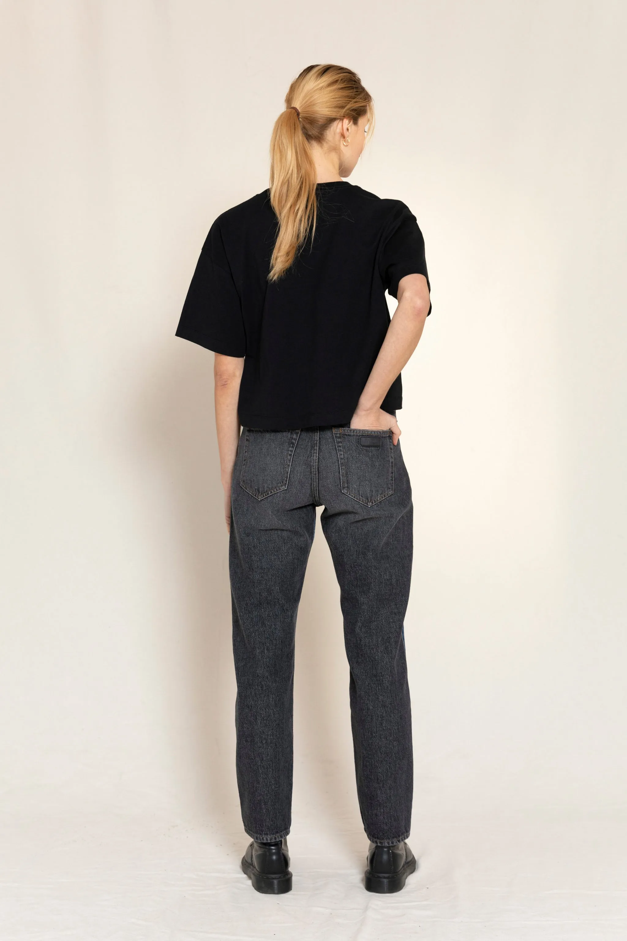 CHER Bicolor Denim - High Waist 5-Pocket Jeans