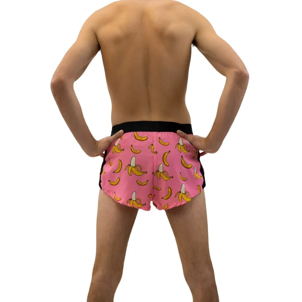 ChicknLegs Men's Bananas Split Shorts 2"