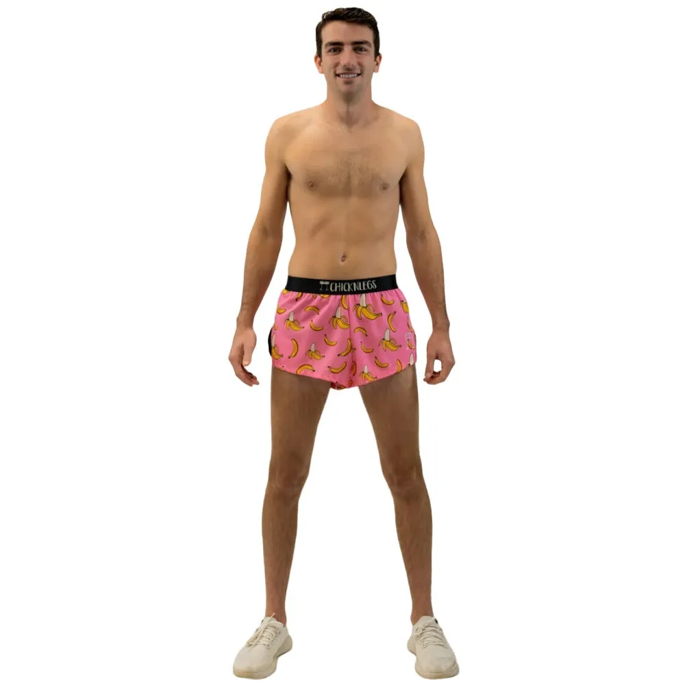 ChicknLegs Men's Bananas Split Shorts 2"