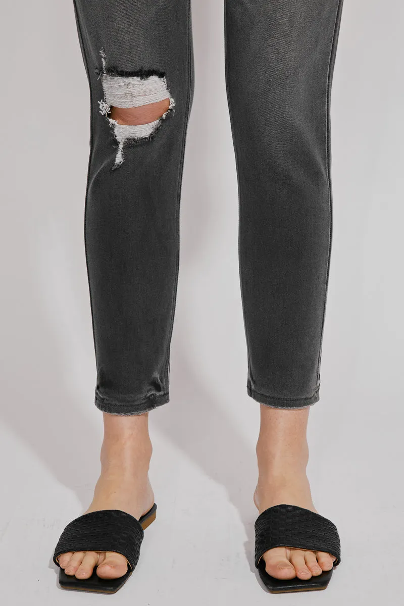 Clemence High Rise Mom Jeans