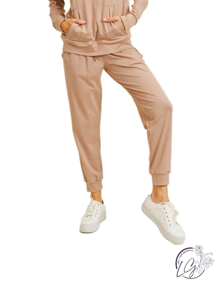 Cozy Comfort Fleece-Lined Jogger Pants