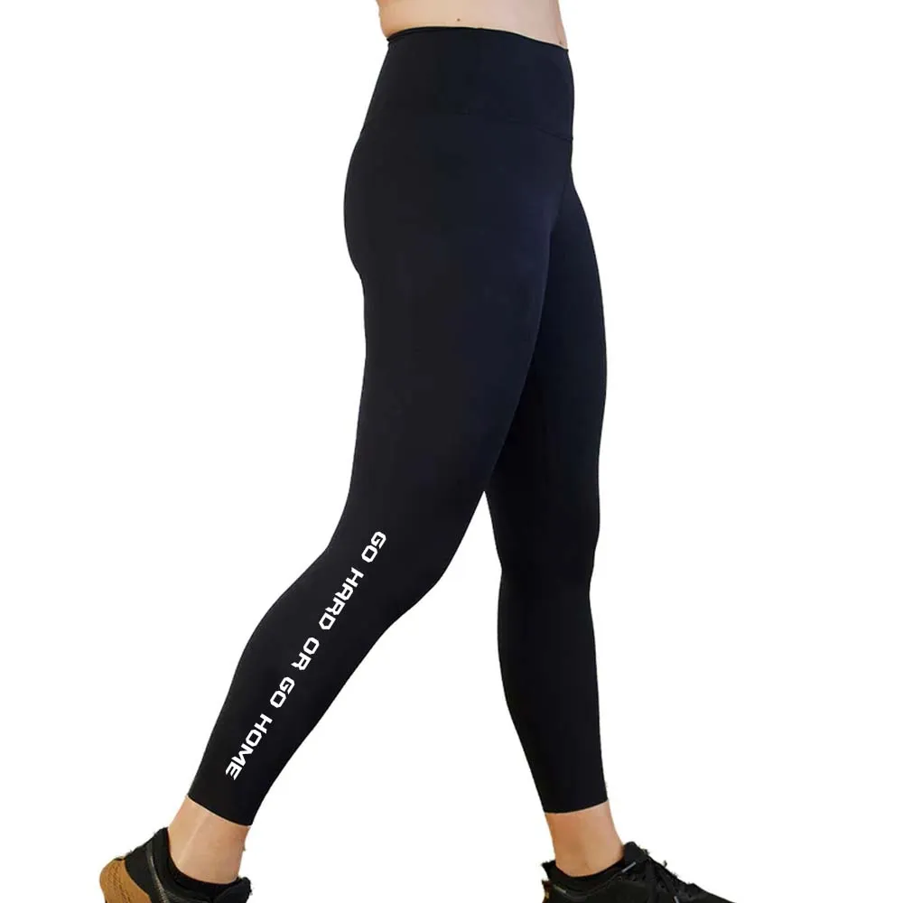 Dragon Fitness "Go Hard or Go Home" Sublime Leggings