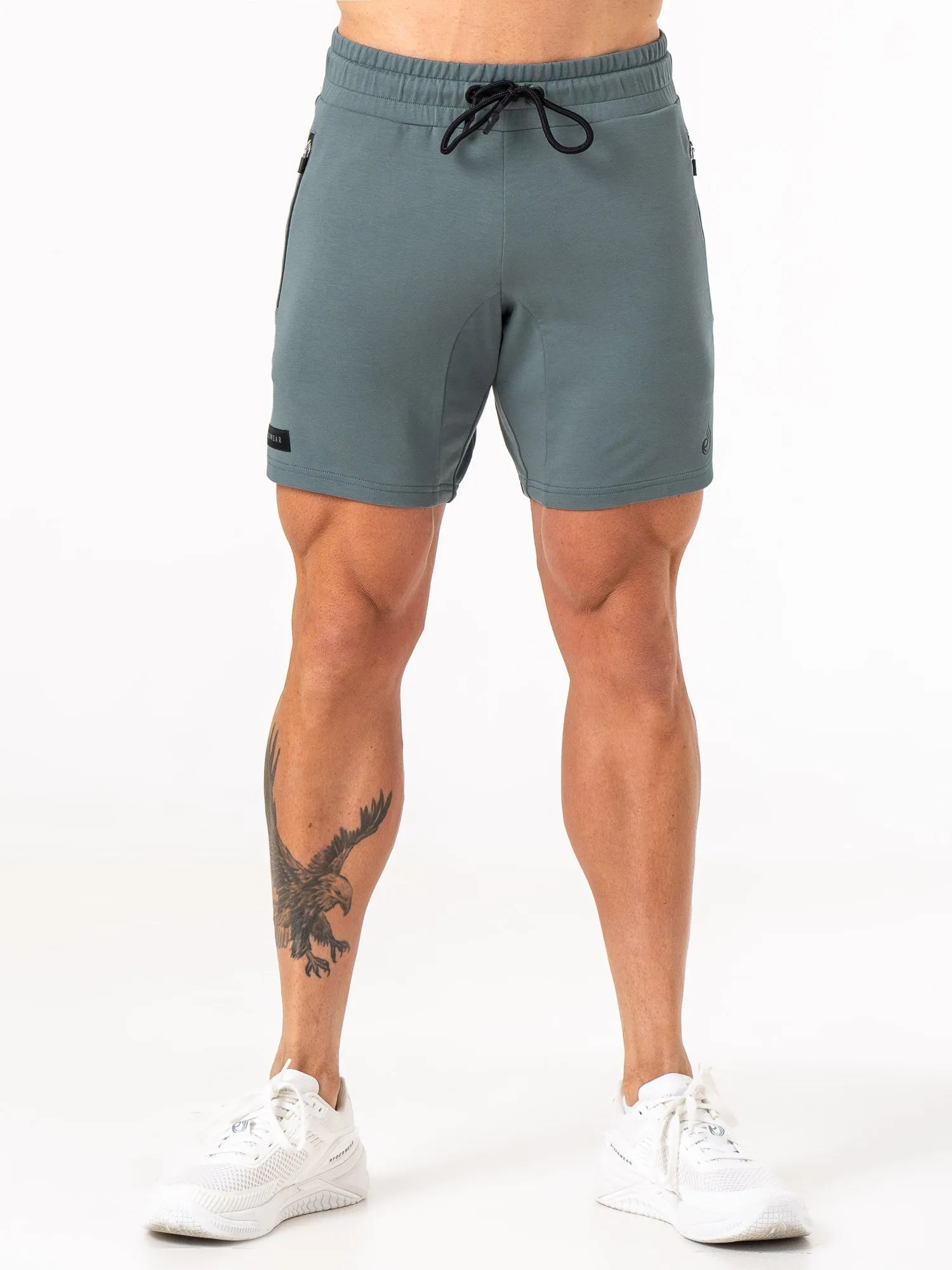 Endurance Track Shorts - Fern Green