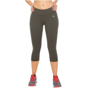 Flexmee 944201 Liberty Capri Polyester Activewear Workout Pants Trousers