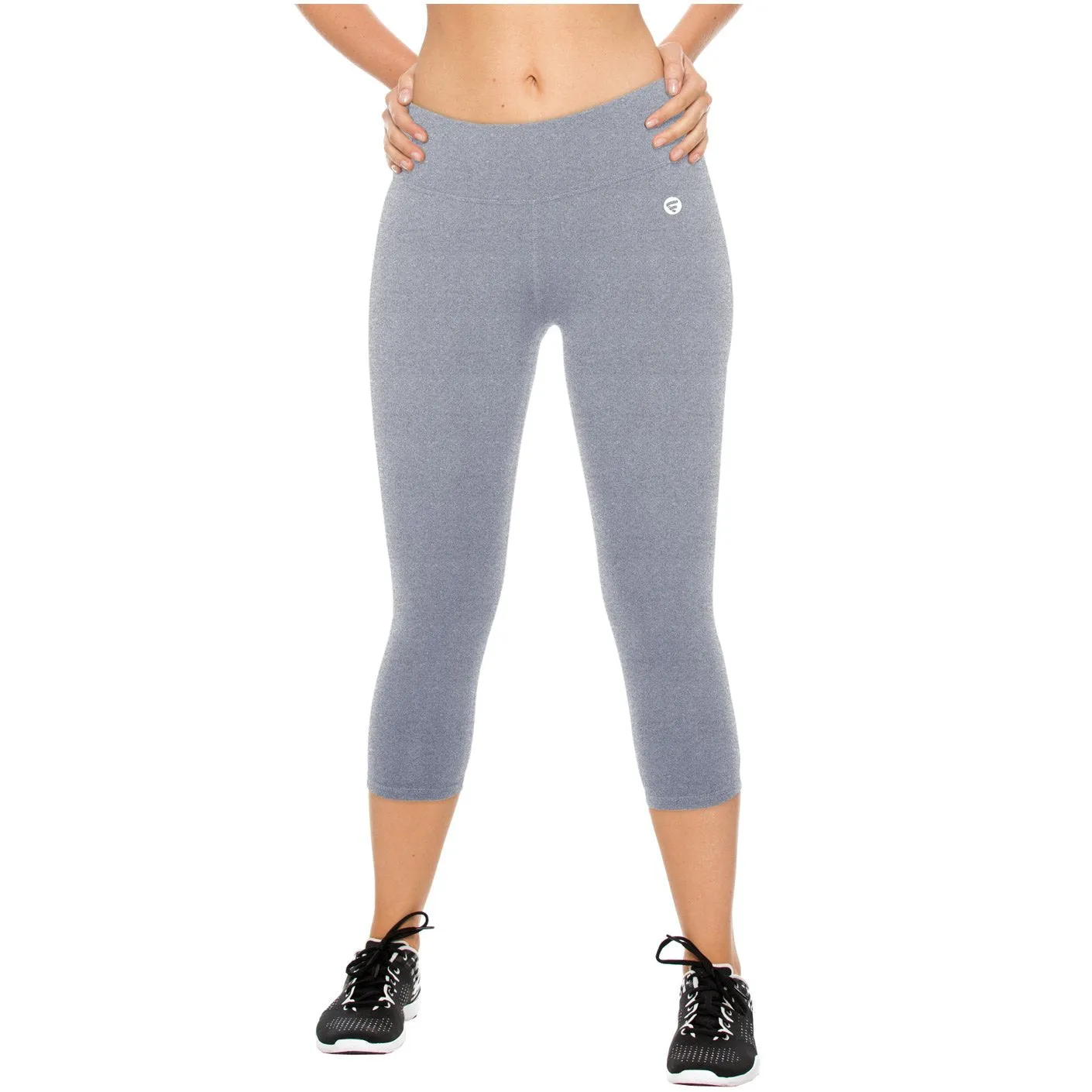 Flexmee 944201 Liberty Capri Polyester Activewear Workout Pants Trousers