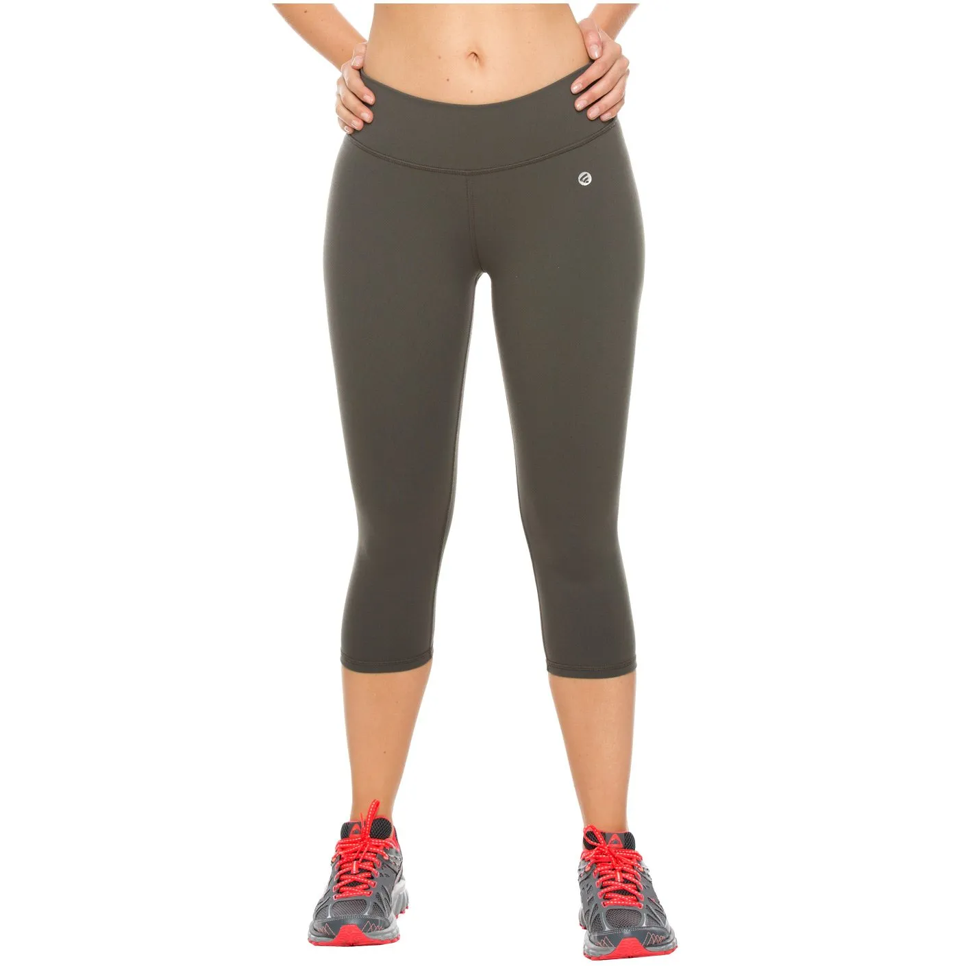 Flexmee 944201 Liberty Capri Polyester Activewear Workout Pants Trousers