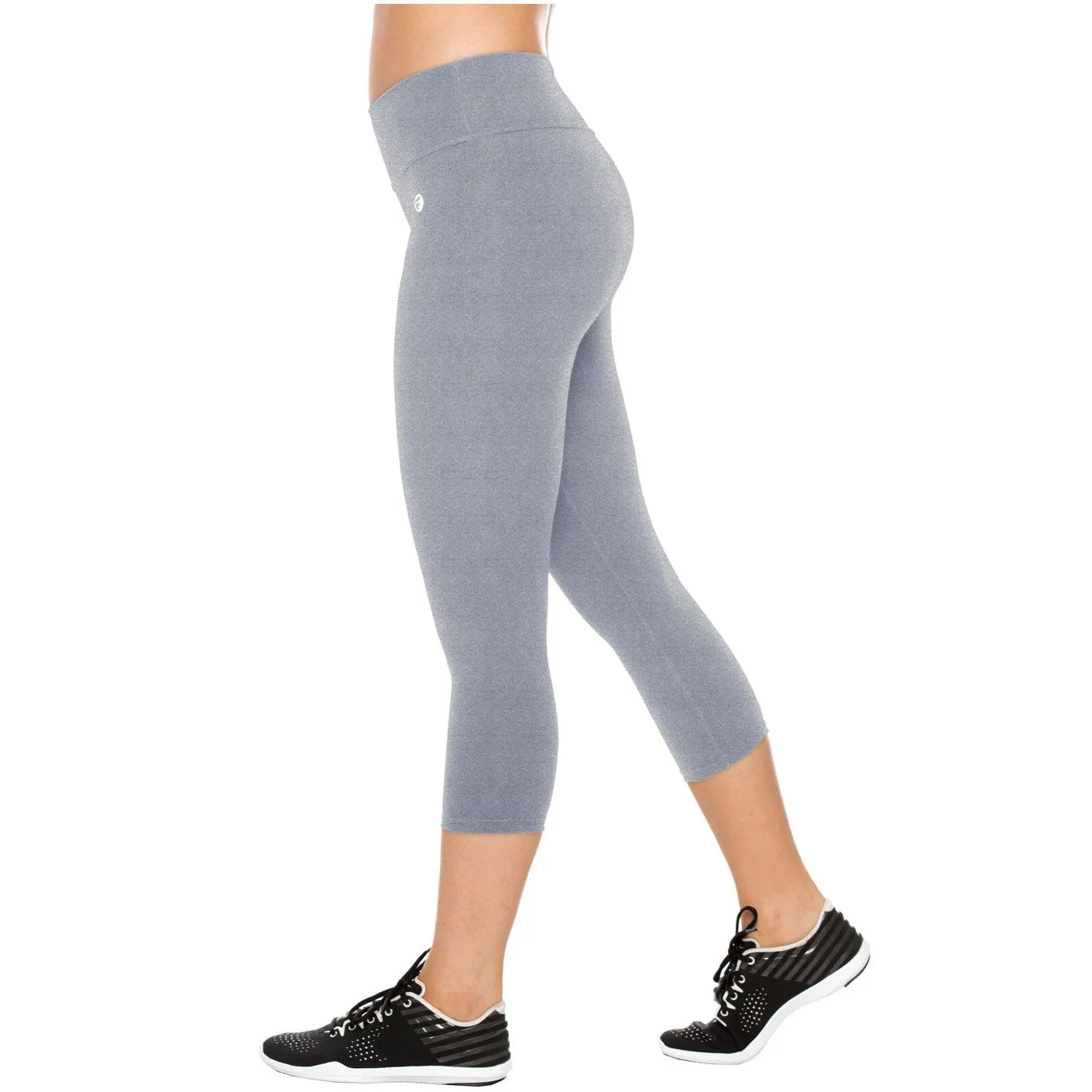 Flexmee 944201 Liberty Capri Polyester Activewear Workout Pants Trousers