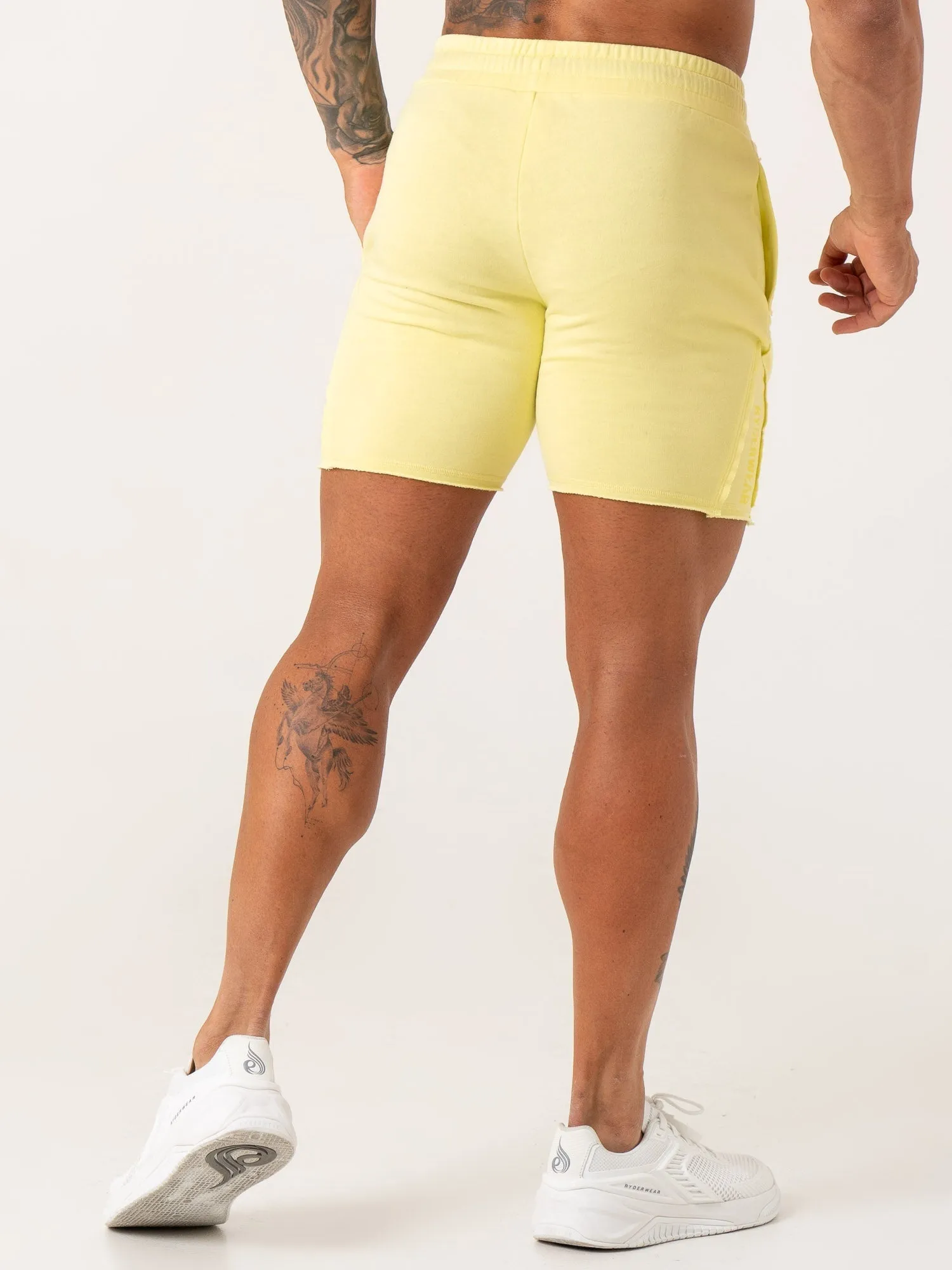 Force 6" Track Shorts - Lemon