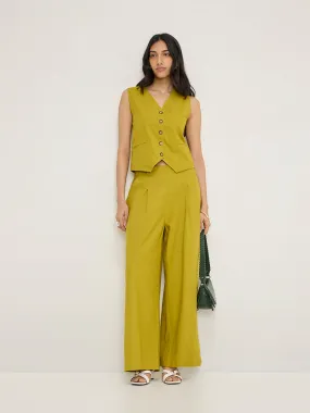 LOV Lime High-Rise Trousers