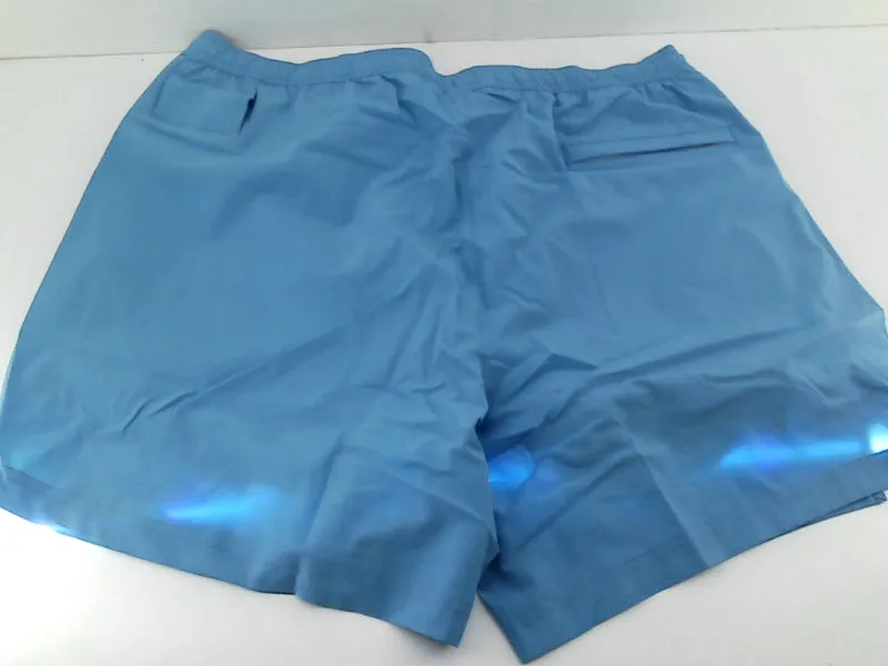 Maamgic Men's Loose Fit Gym Running Shorts Light Blue XLarge