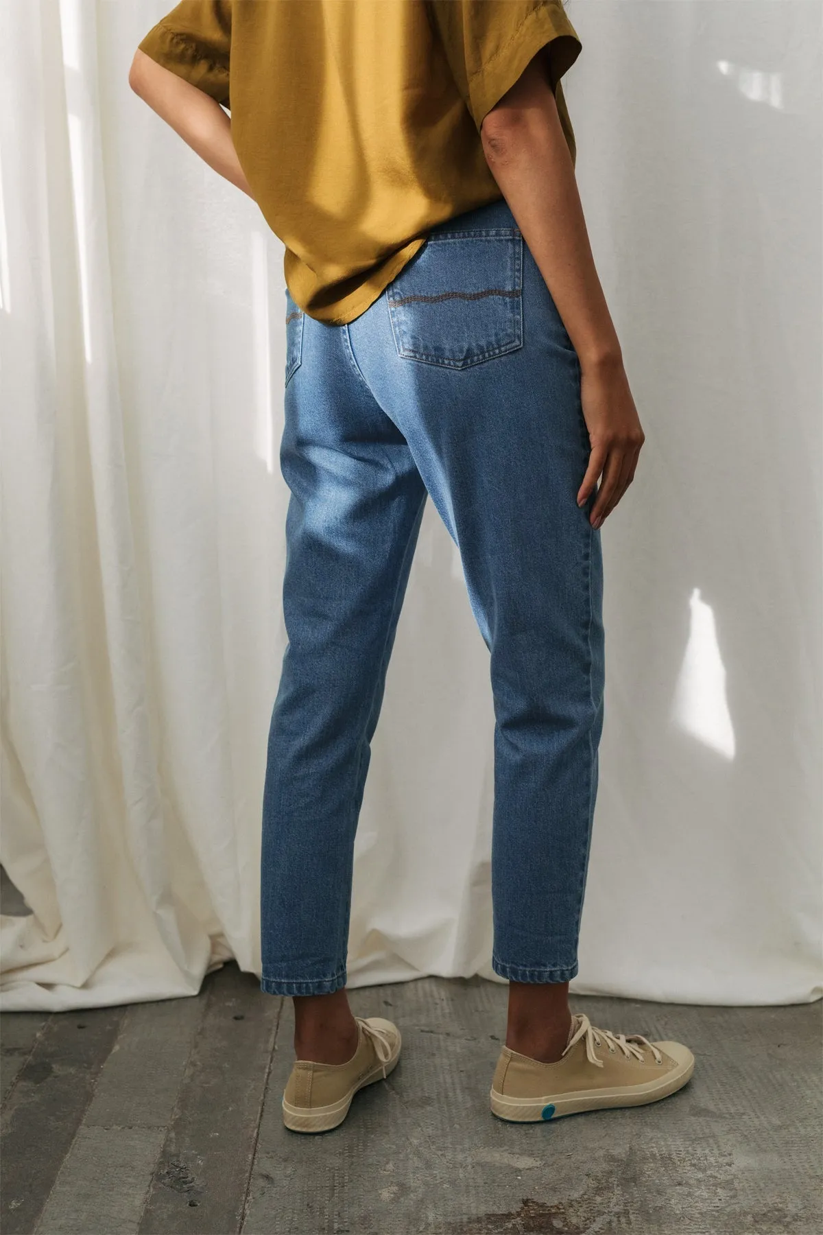 Nakholmen Jeans Mid Blue