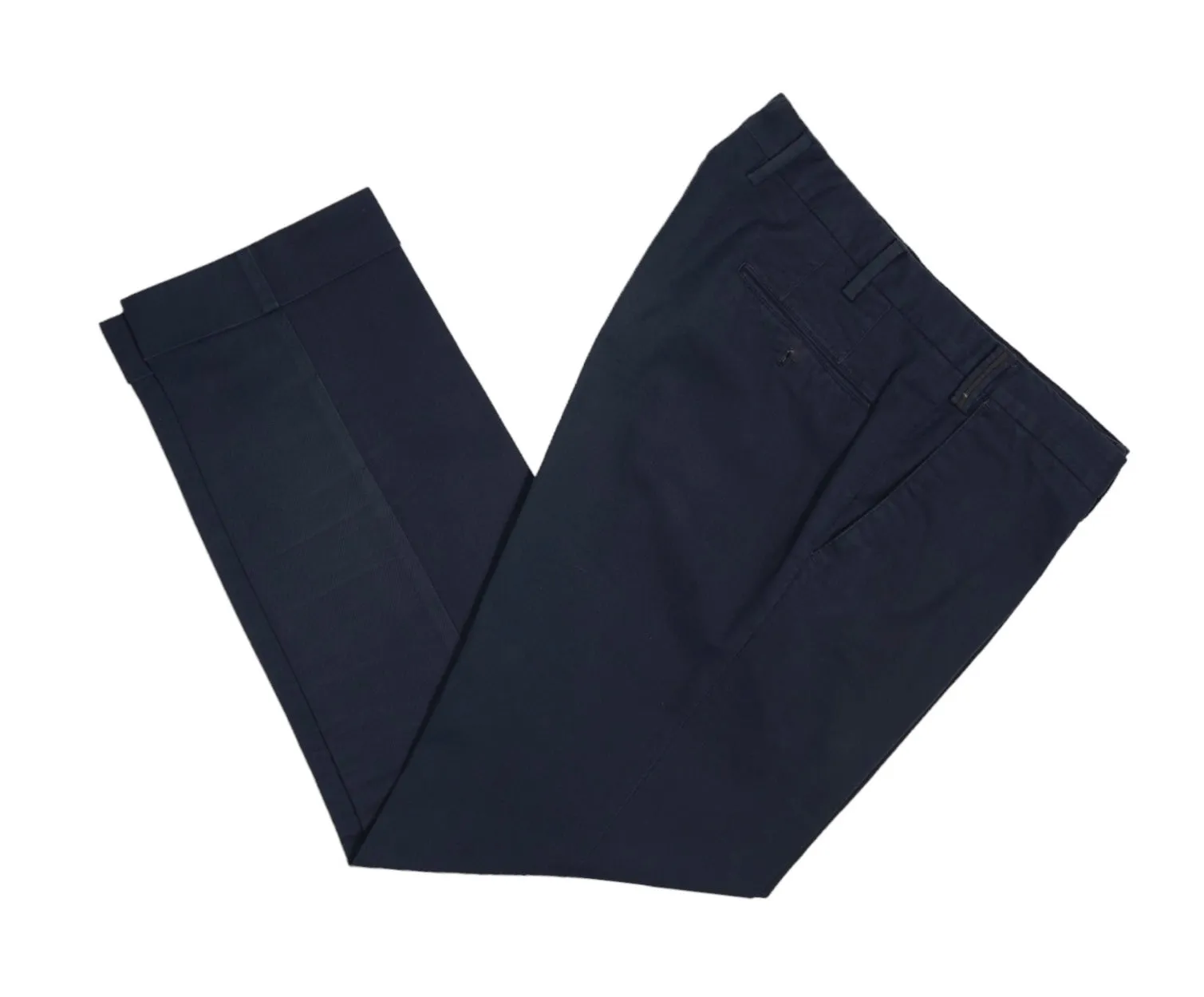 PT01 for Rose & Born - Navy Mid Rise Cotton trousers 36/32