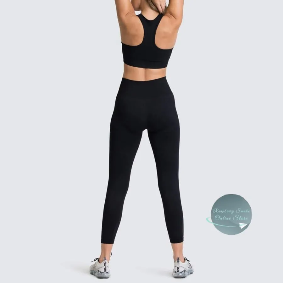 Seamless Two Piece Exercise Leggings