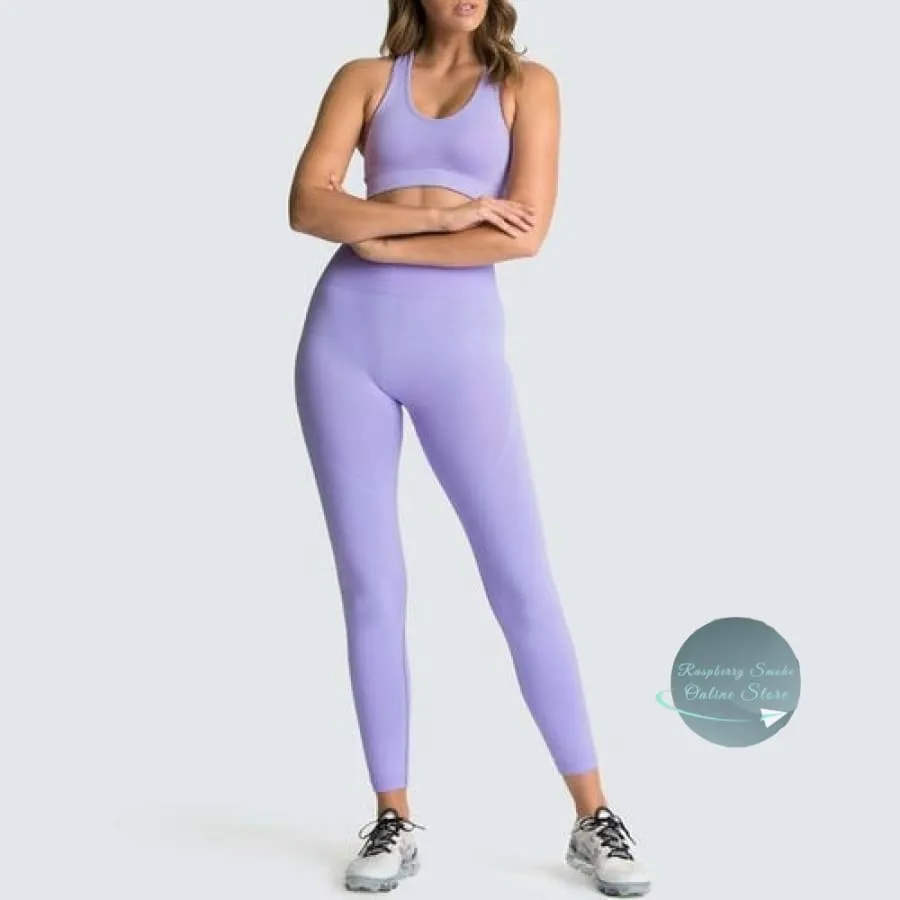 Seamless Two Piece Exercise Leggings