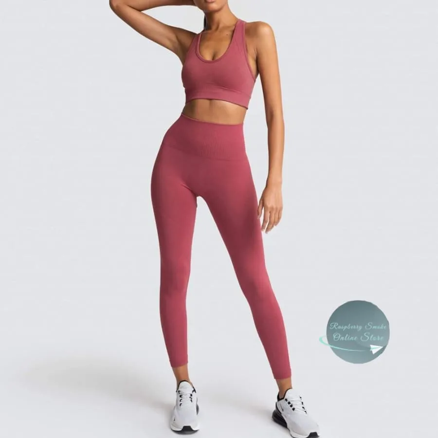 Seamless Two Piece Exercise Leggings