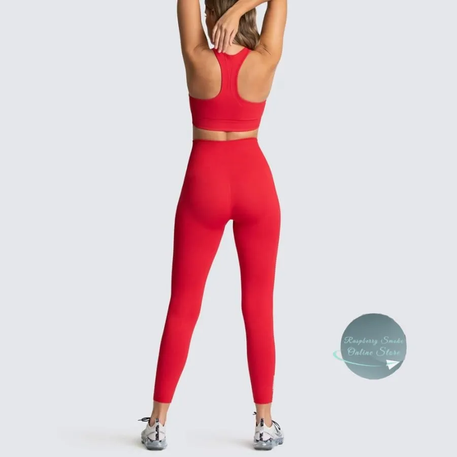 Seamless Two Piece Exercise Leggings