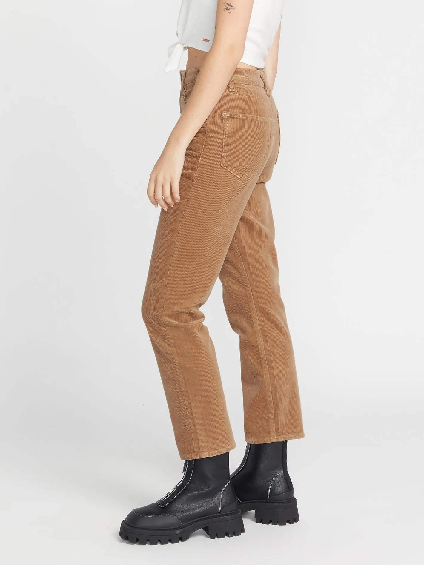 Stoned Straight Trousers - MOCHA