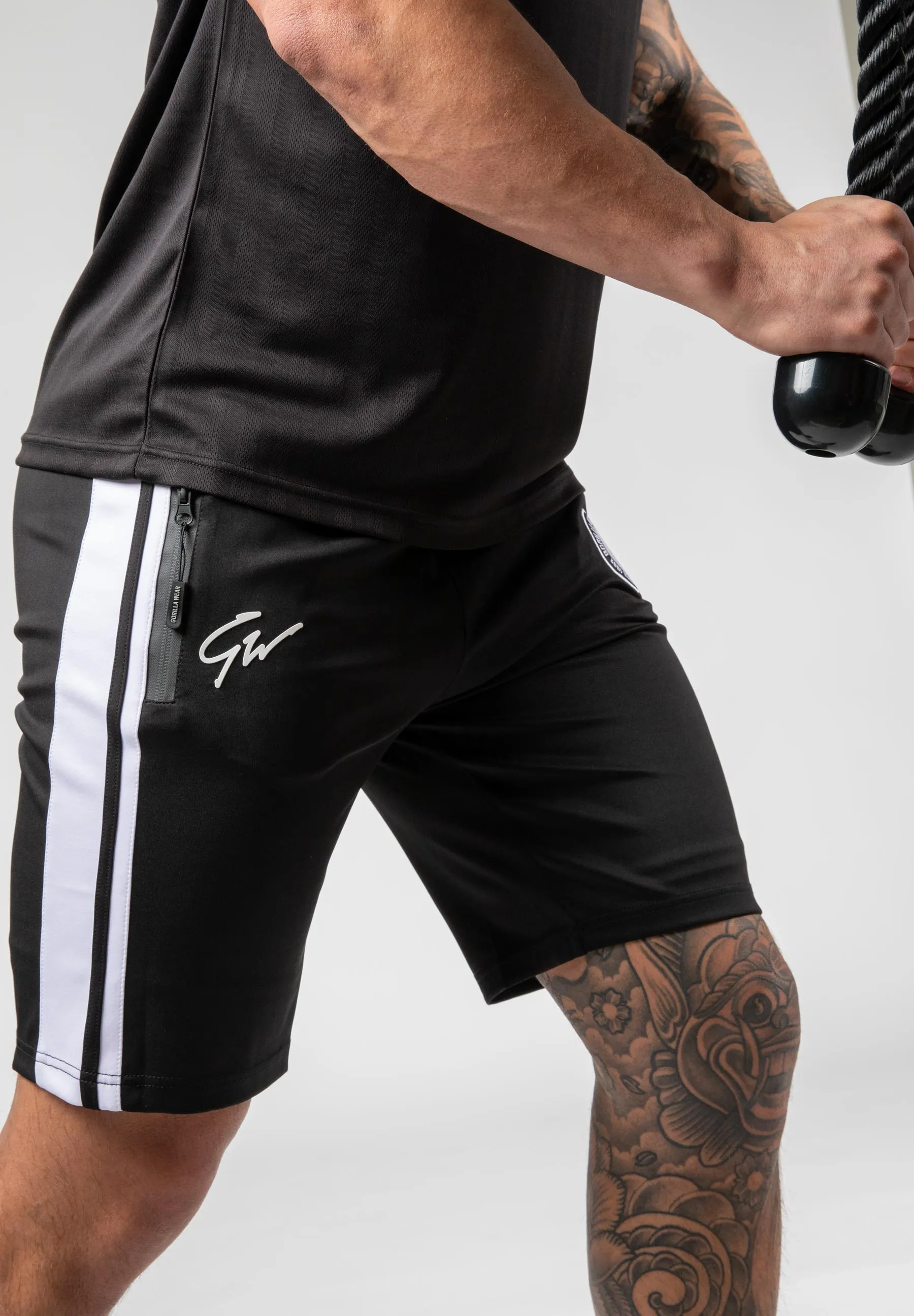 Stratford Track Shorts - Black