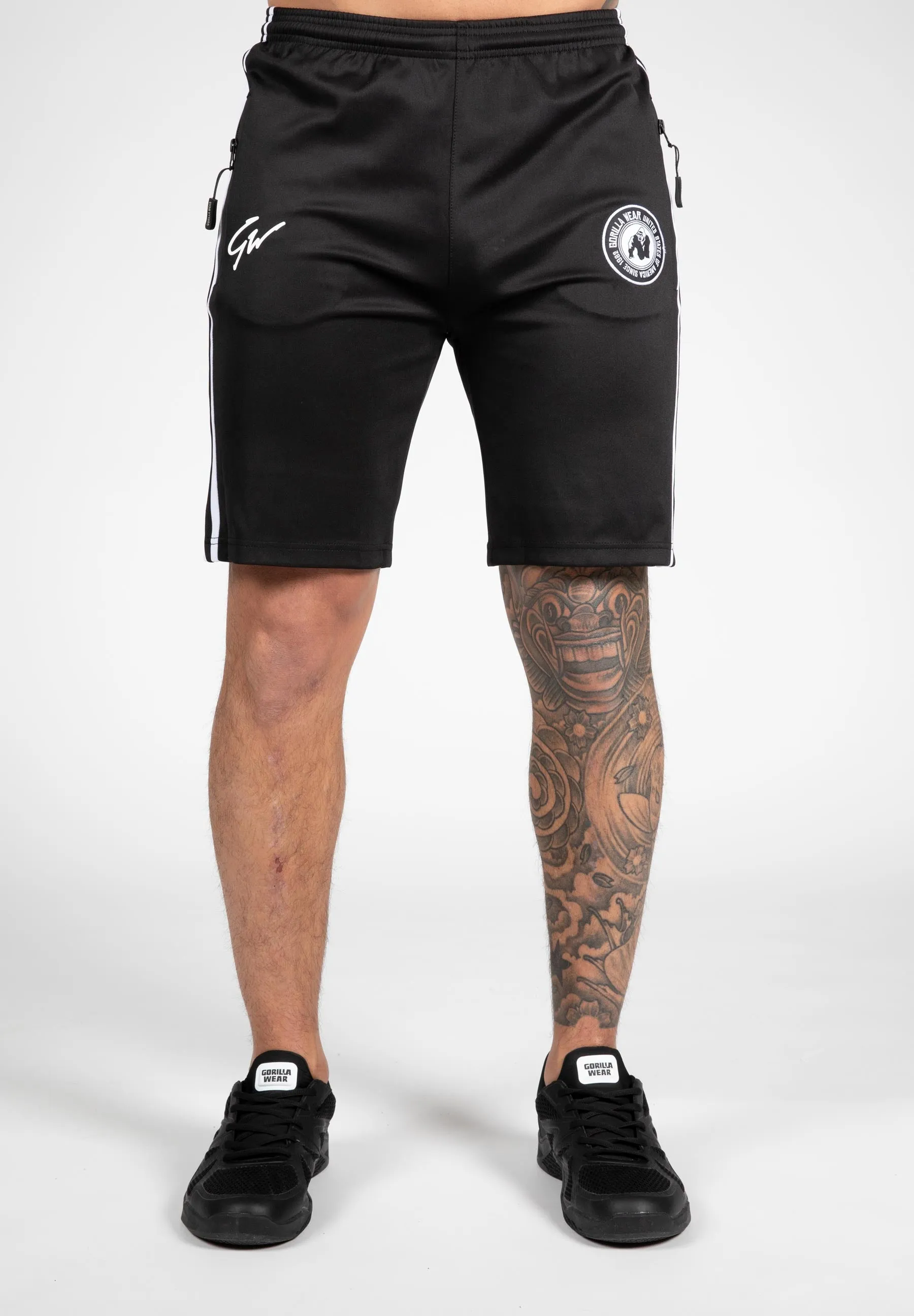 Stratford Track Shorts - Black