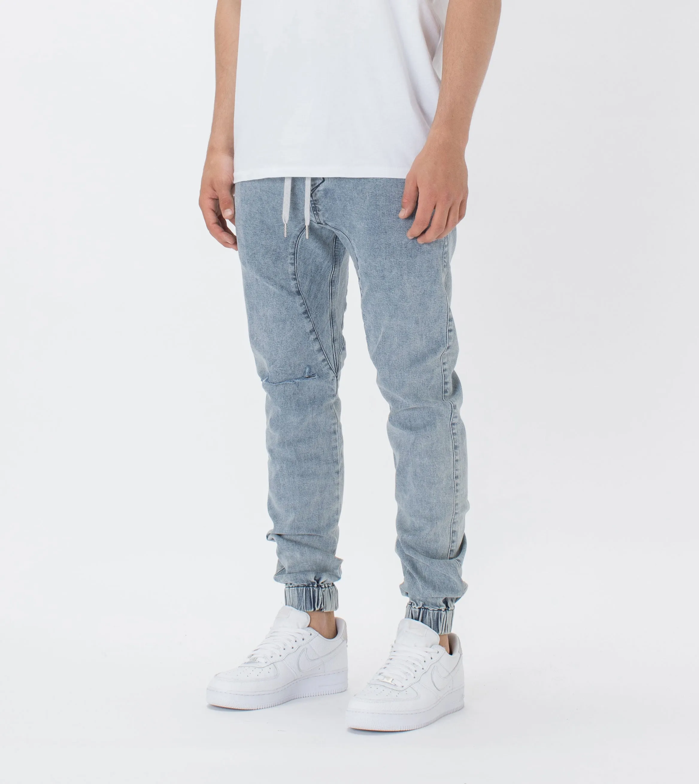 Sureshot Denim Jogger Mid Blonde