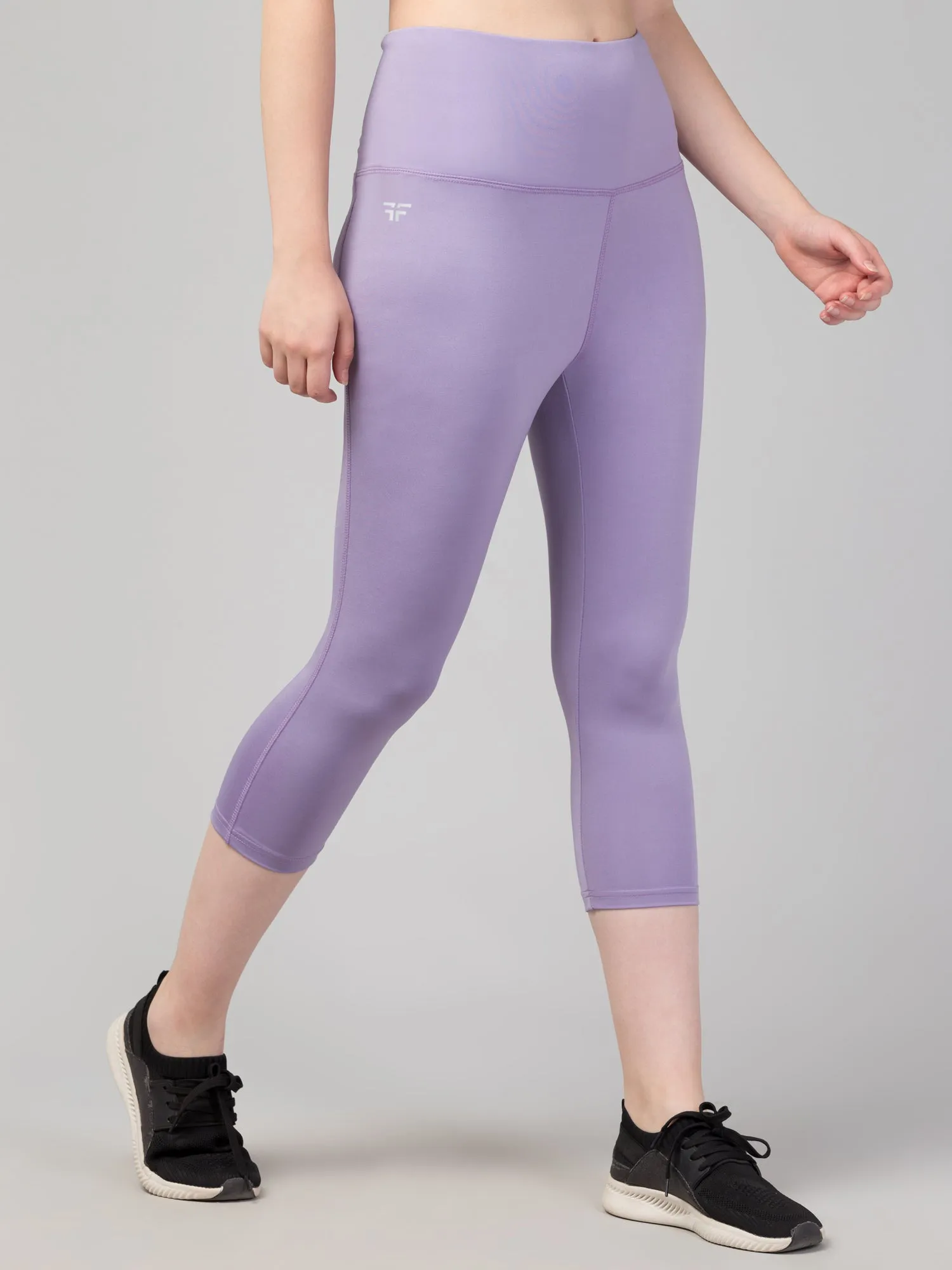 Thistle Bloom Knee-Length Leggings