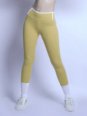 Vivid Luxe Leggings - Zest Yellow