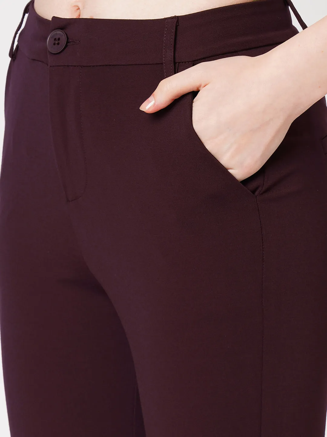 Women High-Rise Straight Treggings