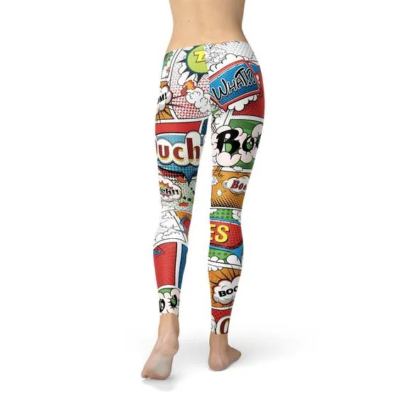 Women's Comic Book Leggings